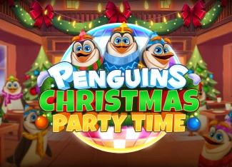 Penguins Christmas Party Time Image